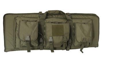 42" Double Rifle Gun Bag - Rifle Bag with 2 Inside Pockets For Pistols - Military Survivalist