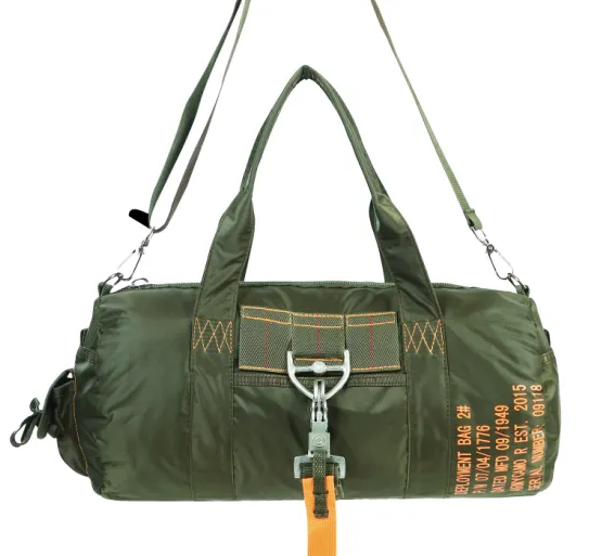 Water Resistant Tactical Parachute Duffle Bag Gym Bag - Military Survivalist